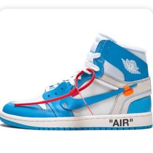 OFFWHITE Nike Jordan 1 UNC sz 11.5